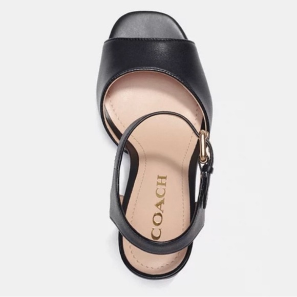 Coach Black Heels - Picture 2 of 6